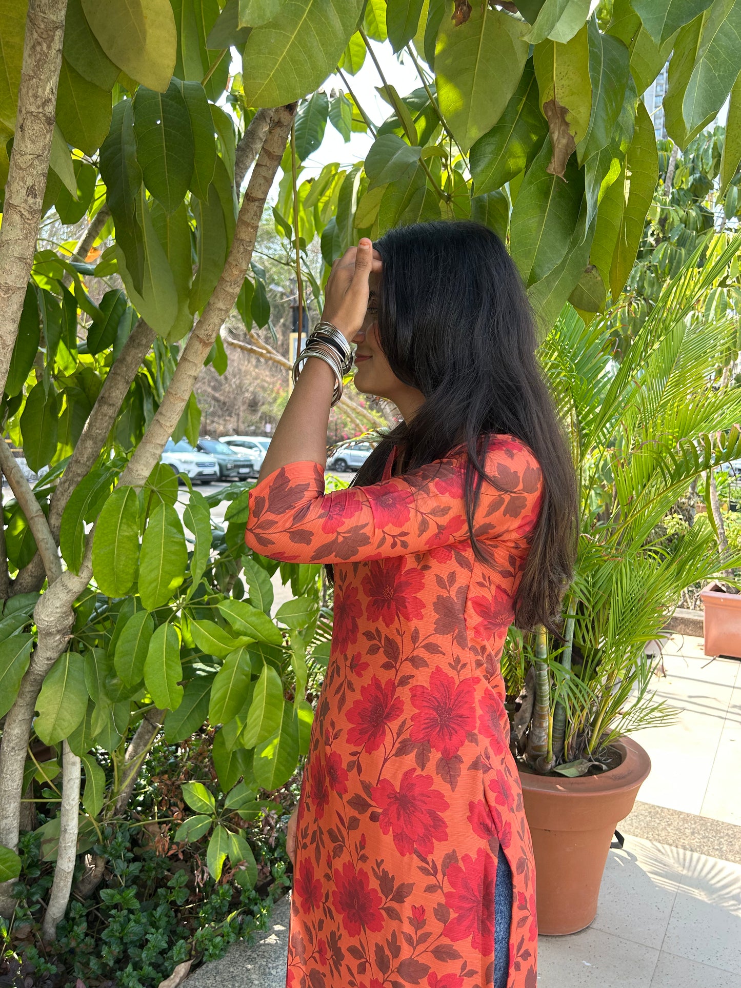 Rhea Autumn Bloom Kurta