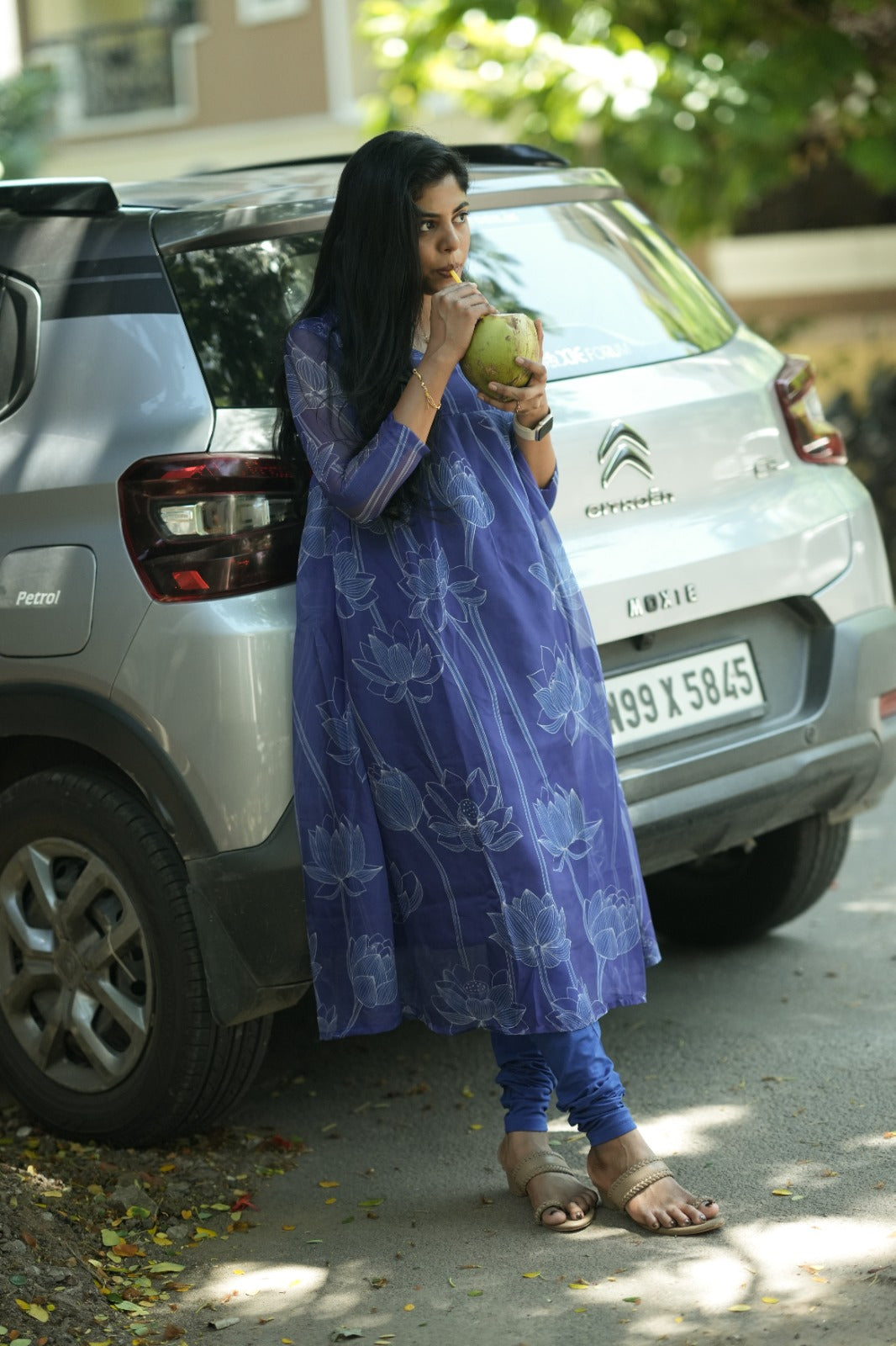 Aadhira Lotus Whisper Kurta