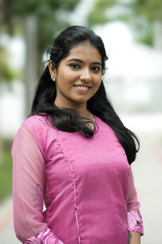 Kiara Rose Mist Kurta Set