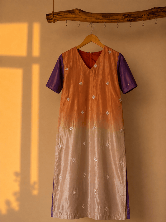 Aira Champagne Dusk Kurta - THISA