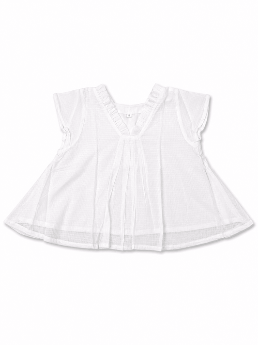 Luna White Edit Top - THISA