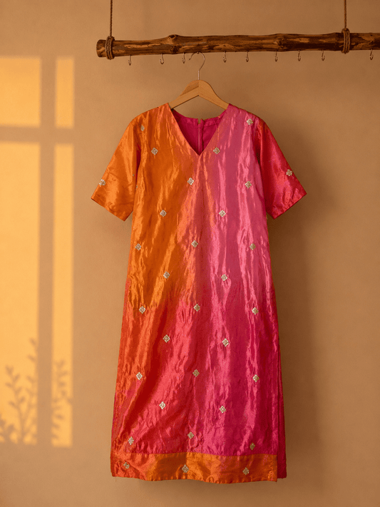Tara Sunset Bloom Kurta - THISA