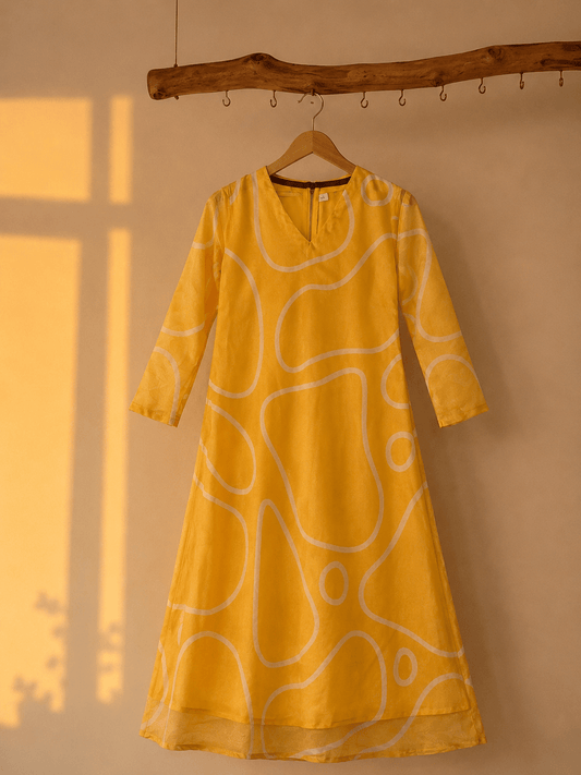 Ziya Sunburst A-Line Kurta - THISA