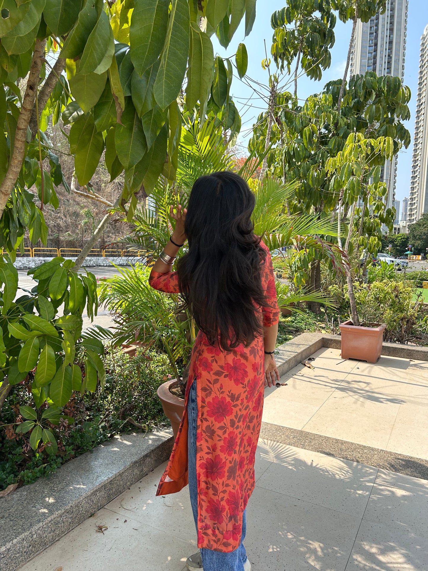 Rhea Autumn Bloom Kurta