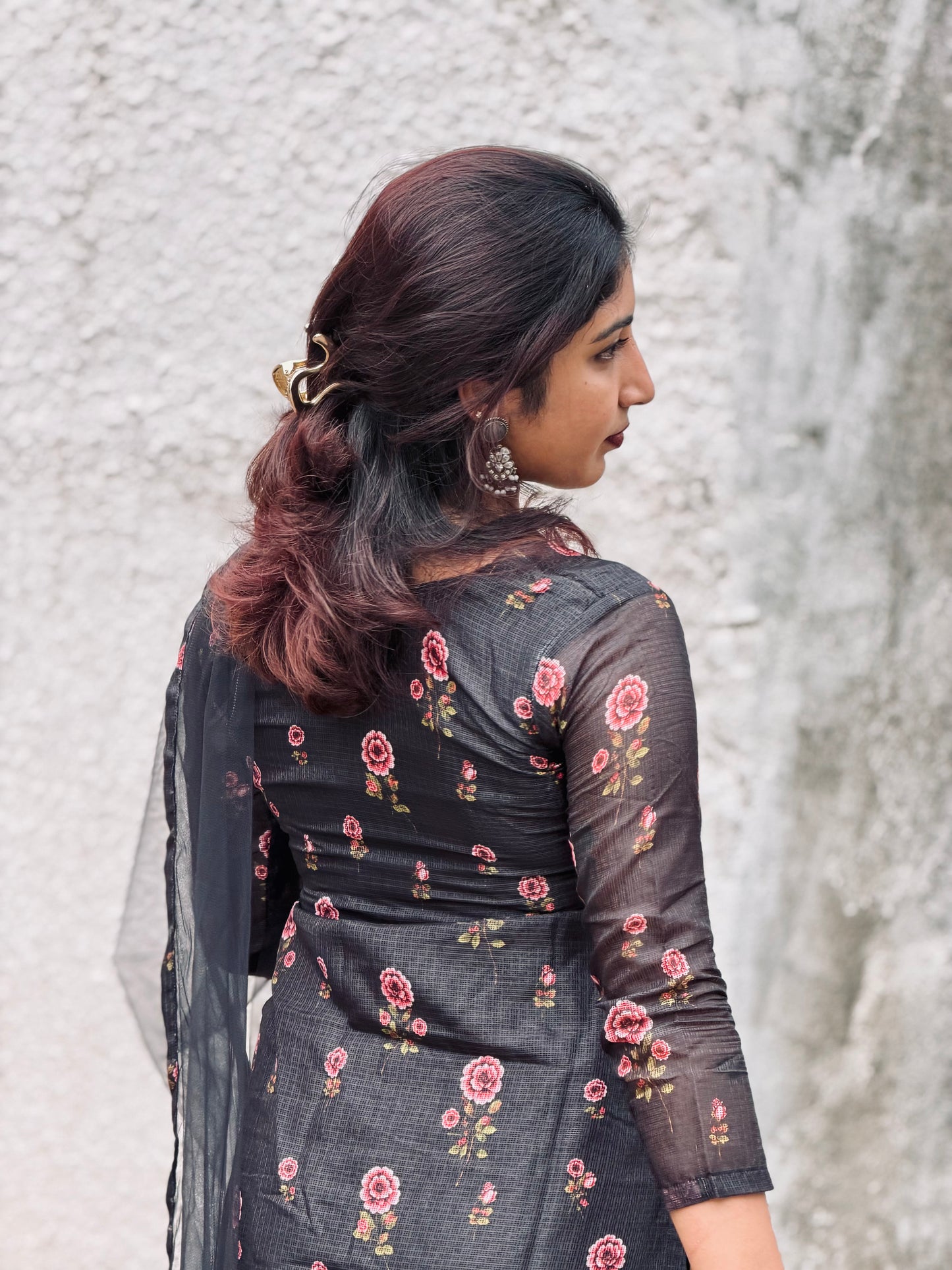 Samaira Midnight Bloom Kurta and Duppatta