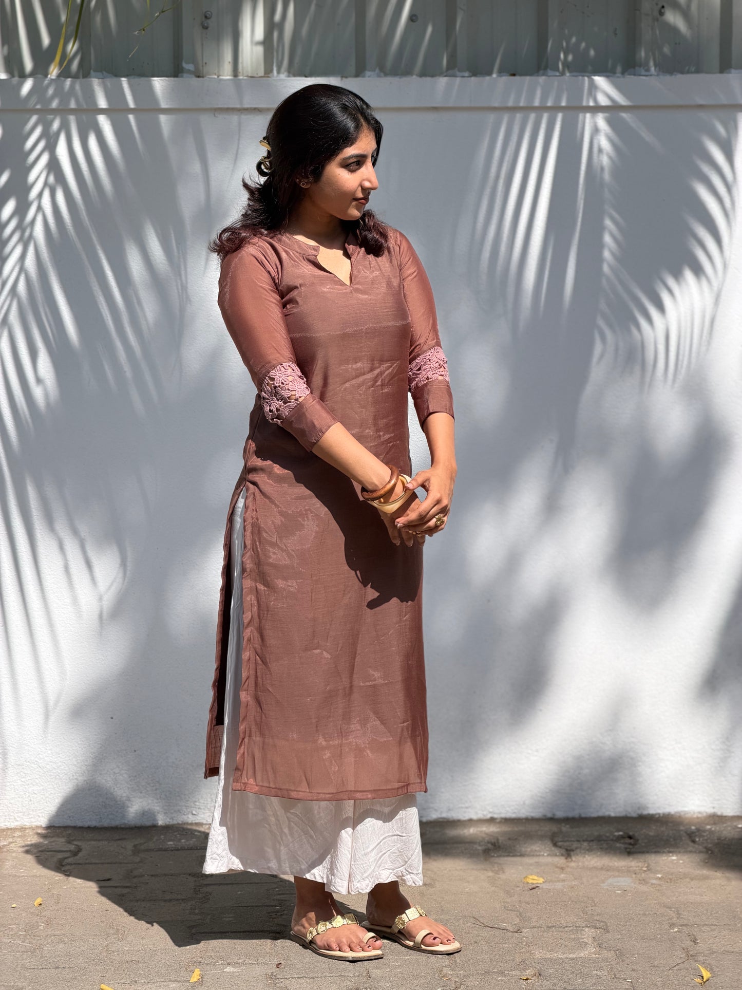 Elara Mocha Kurta