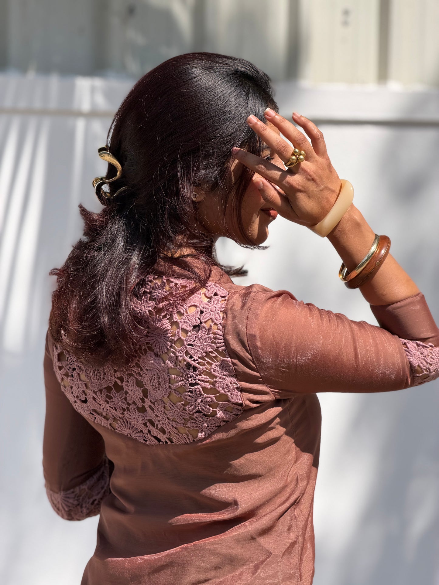 Elara Mocha Kurta