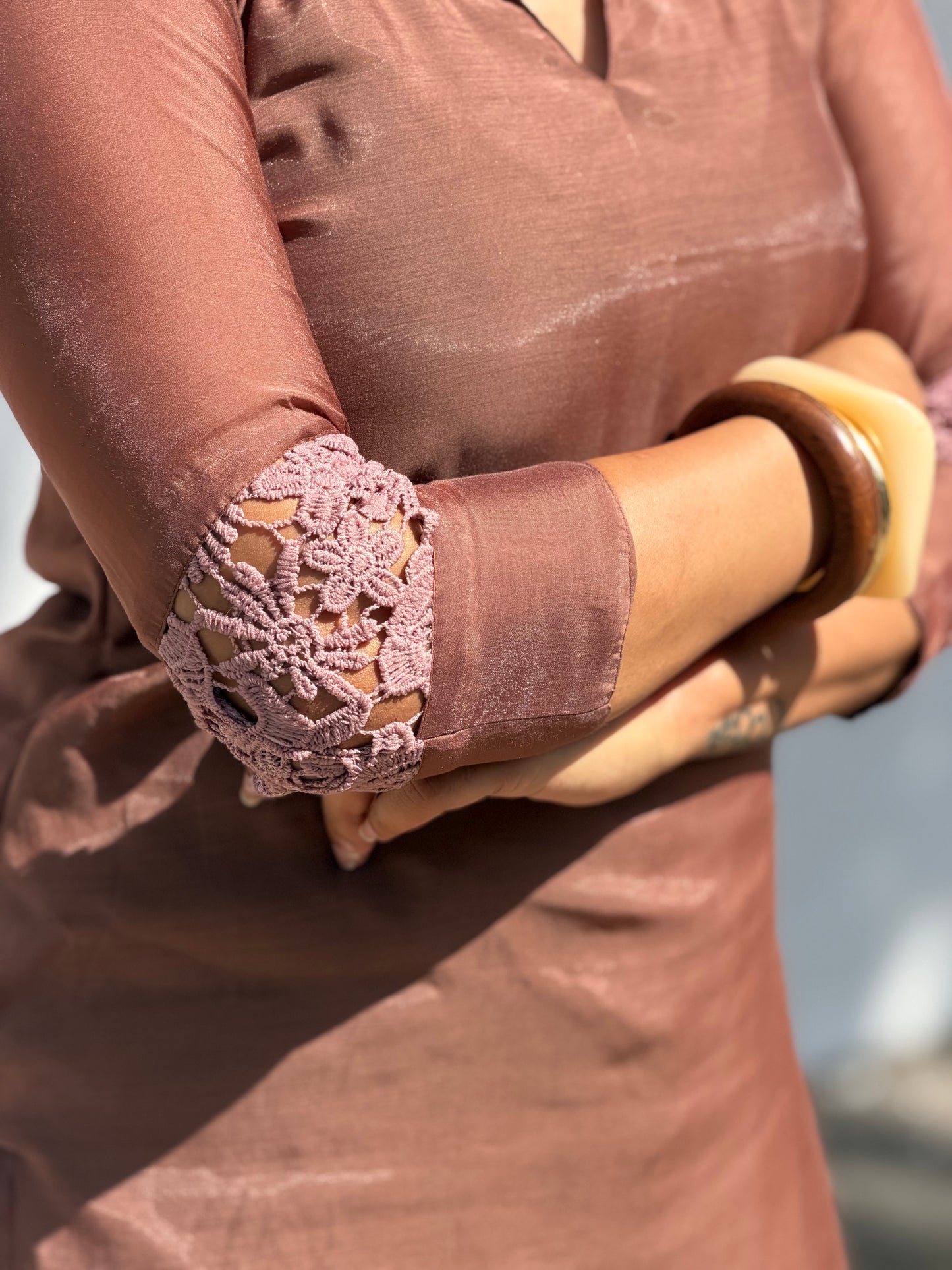Elara Mocha Kurta