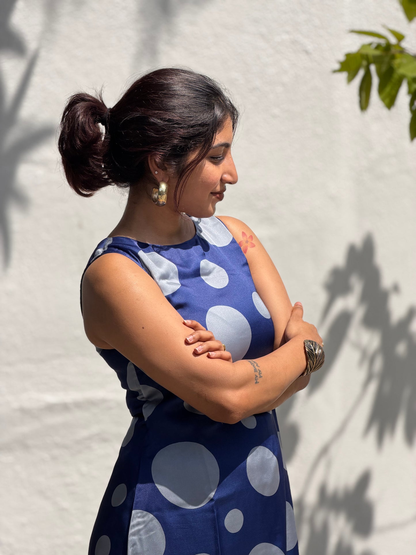 Luna - Polka Kurta Set