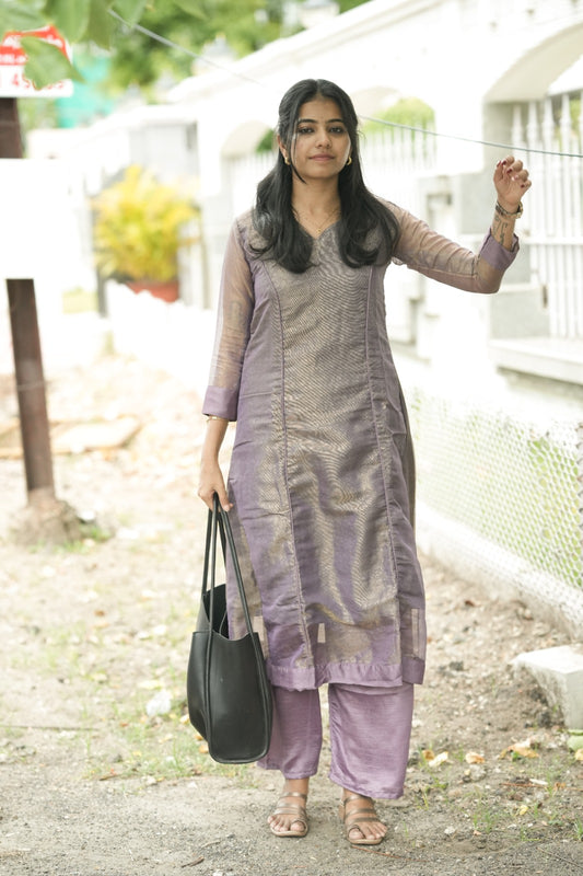 Lavender Luxe Kurta Set