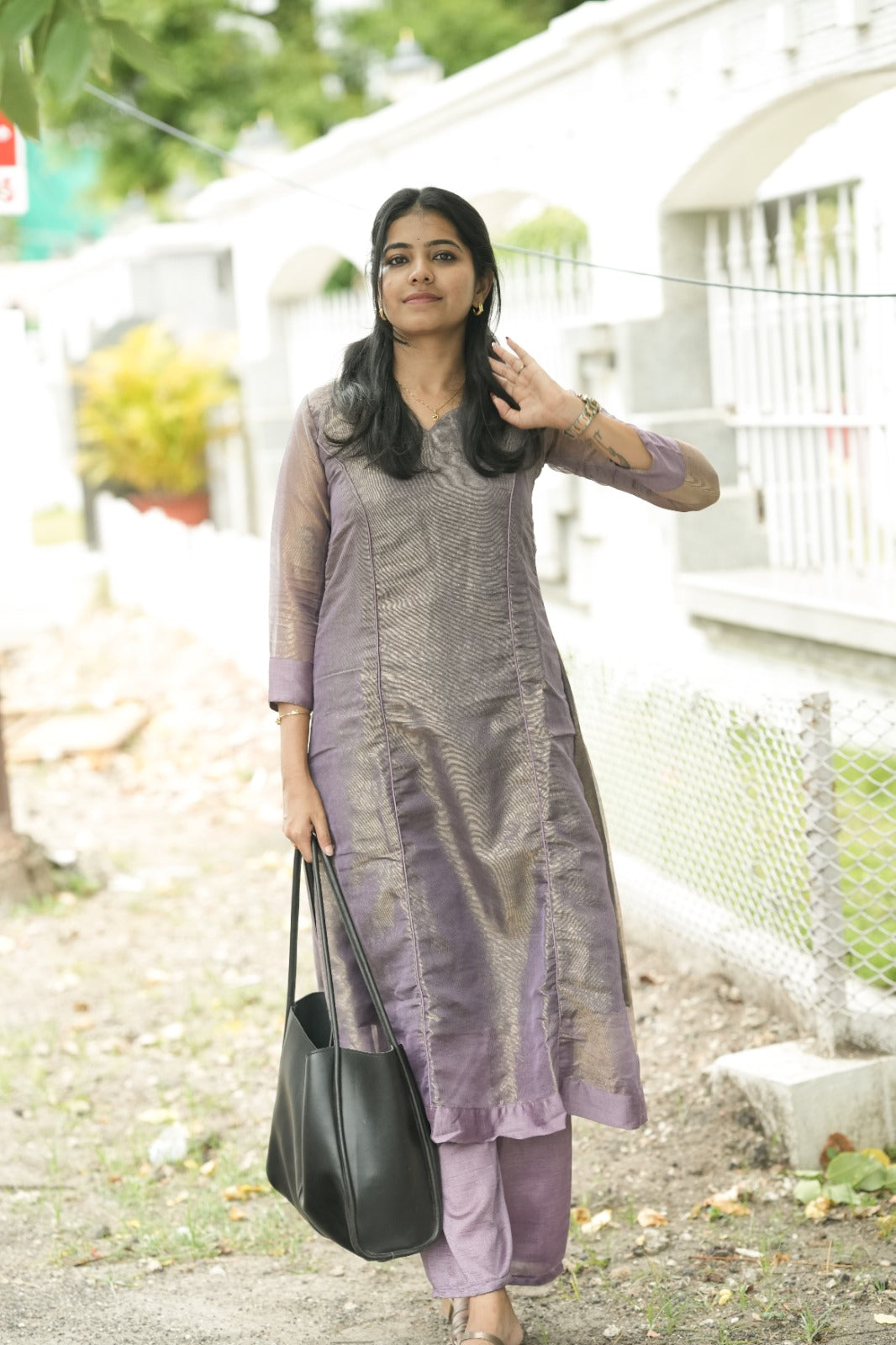 Lavender Luxe Kurta Set