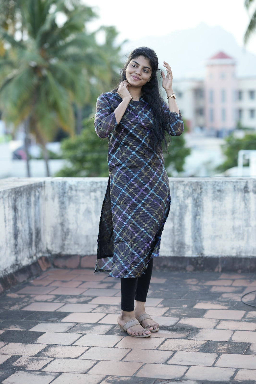 Falak Twilight Checks Kota Kurta