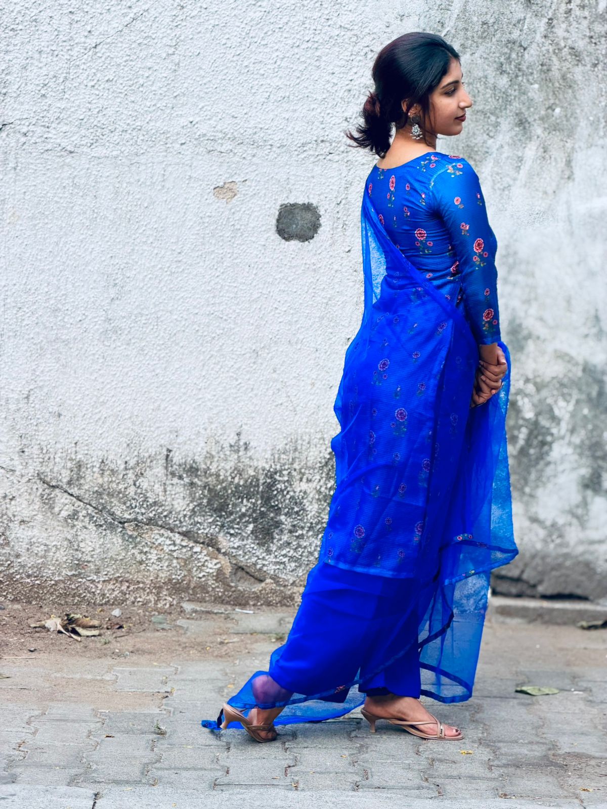 Royal Blue Comfort Palazzo