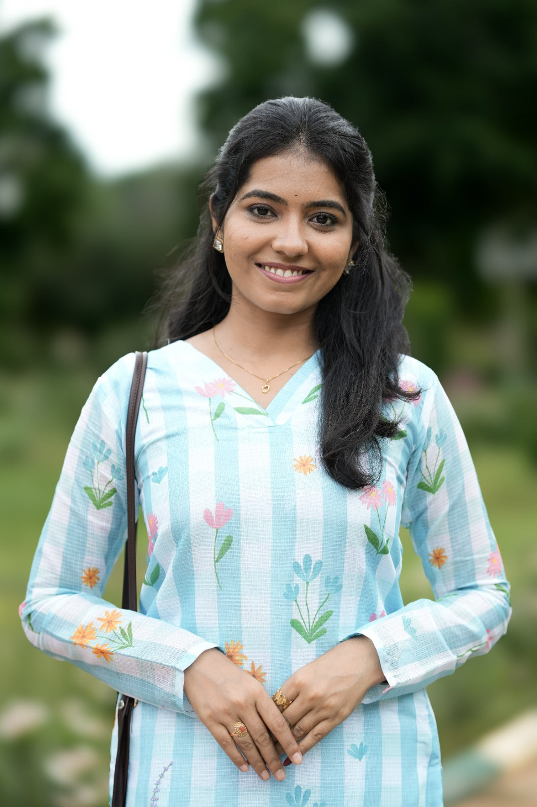 Saanvika Sky Kota Kurta