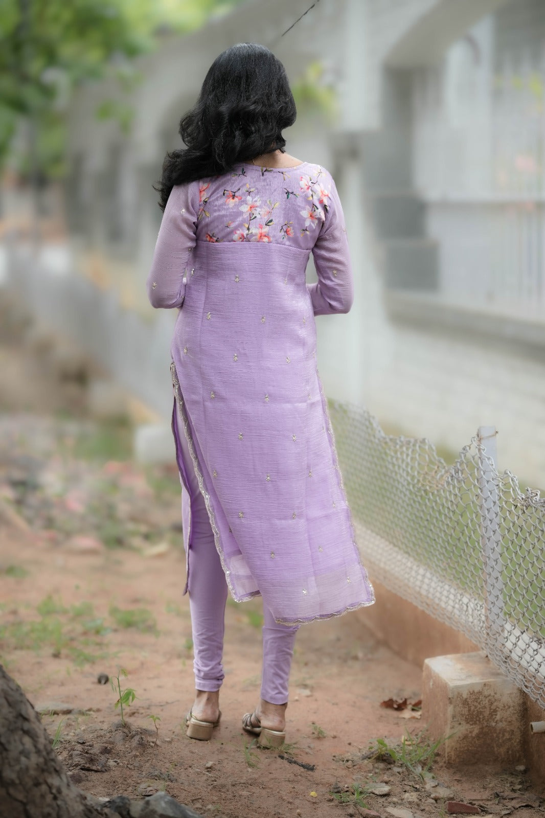 Nila - Lavendar Bloom Kurta