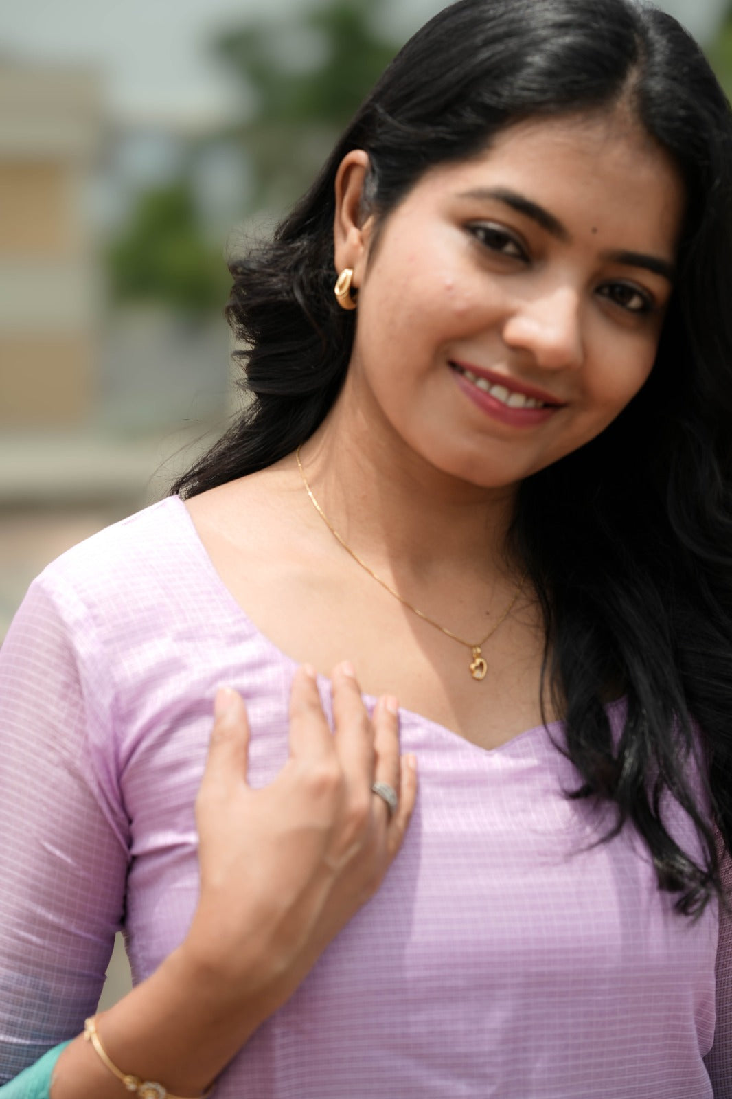 Meher Aqua Mist Kota Kurta
