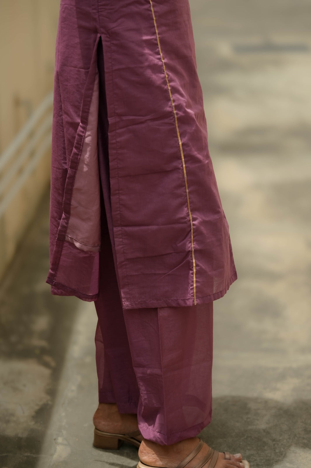 Aadhira Mauve Kurta Set