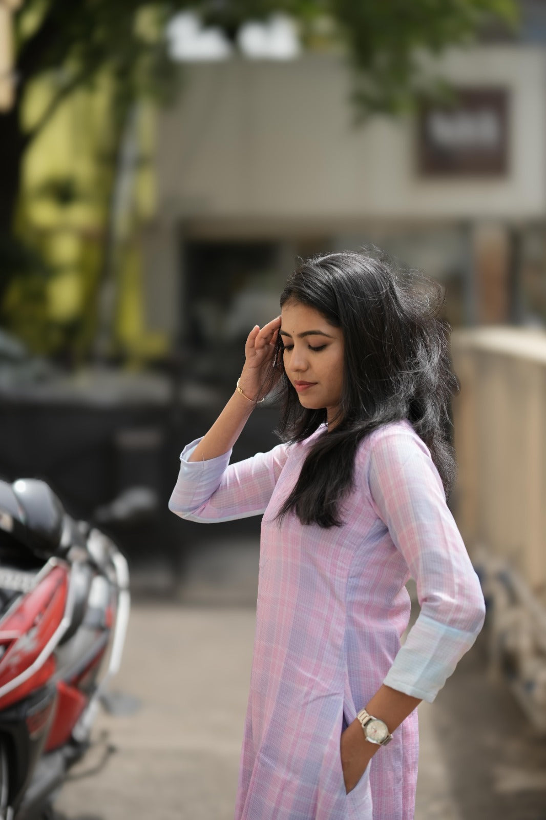 Aira Pastel Kota Kurta
