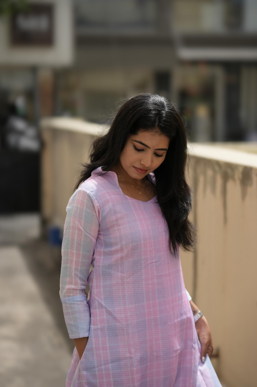 Aira Pastel Kota Kurta