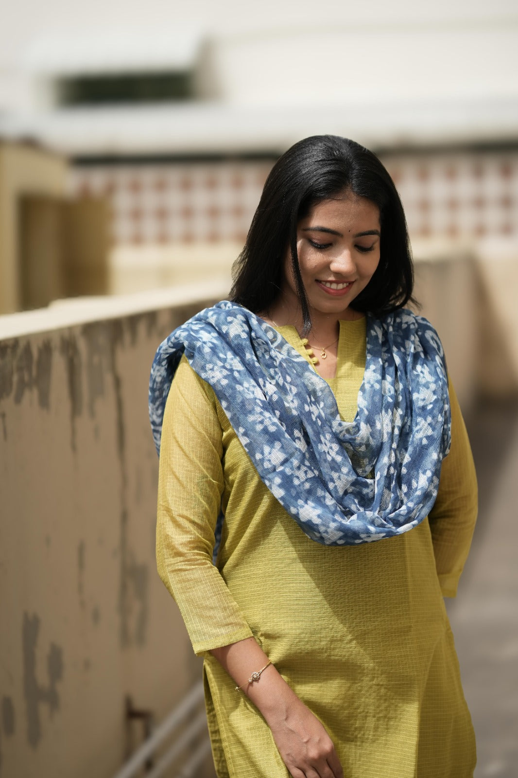 Ishani Moss Kurta & Duppatta