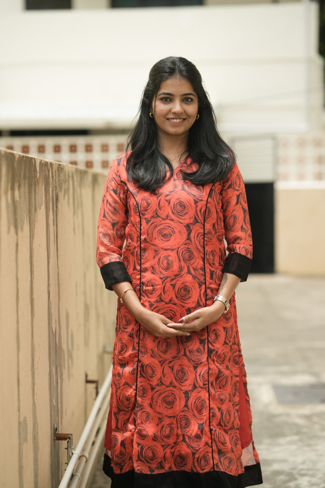 Crimson Rose Kurta