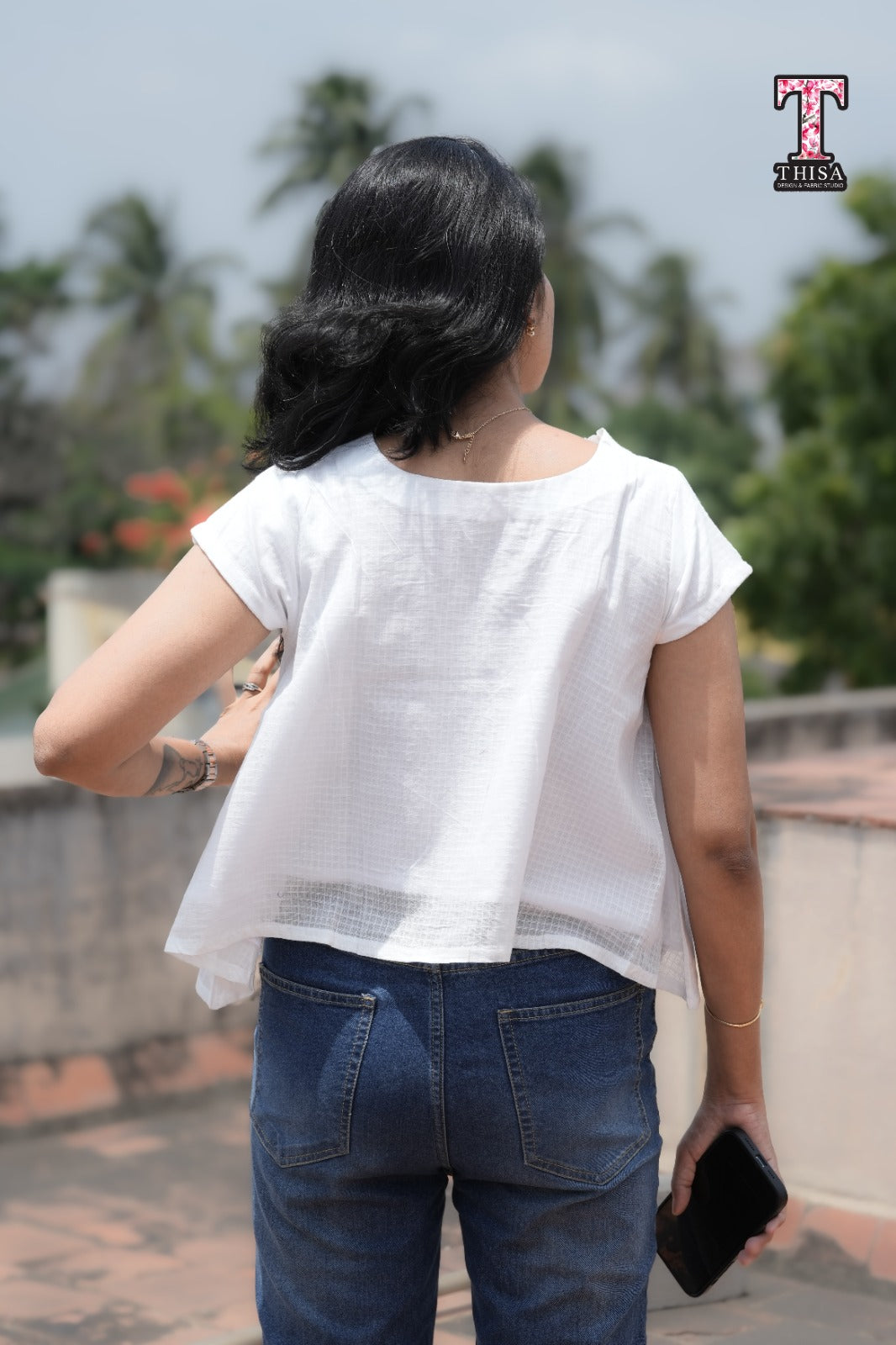 Luna White Edit Top