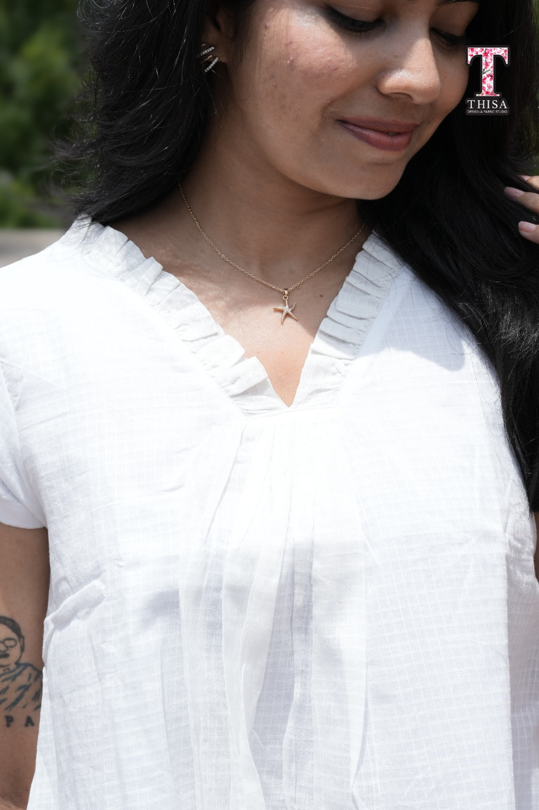 Luna White Edit Top