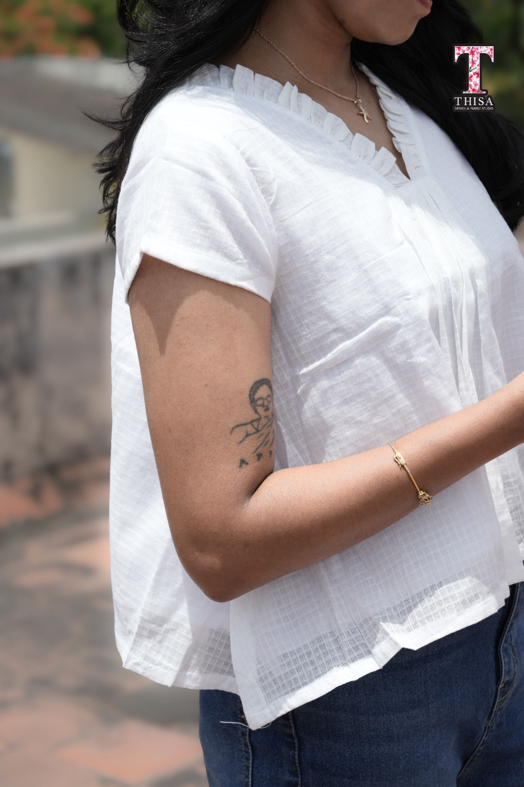 Luna White Edit Top