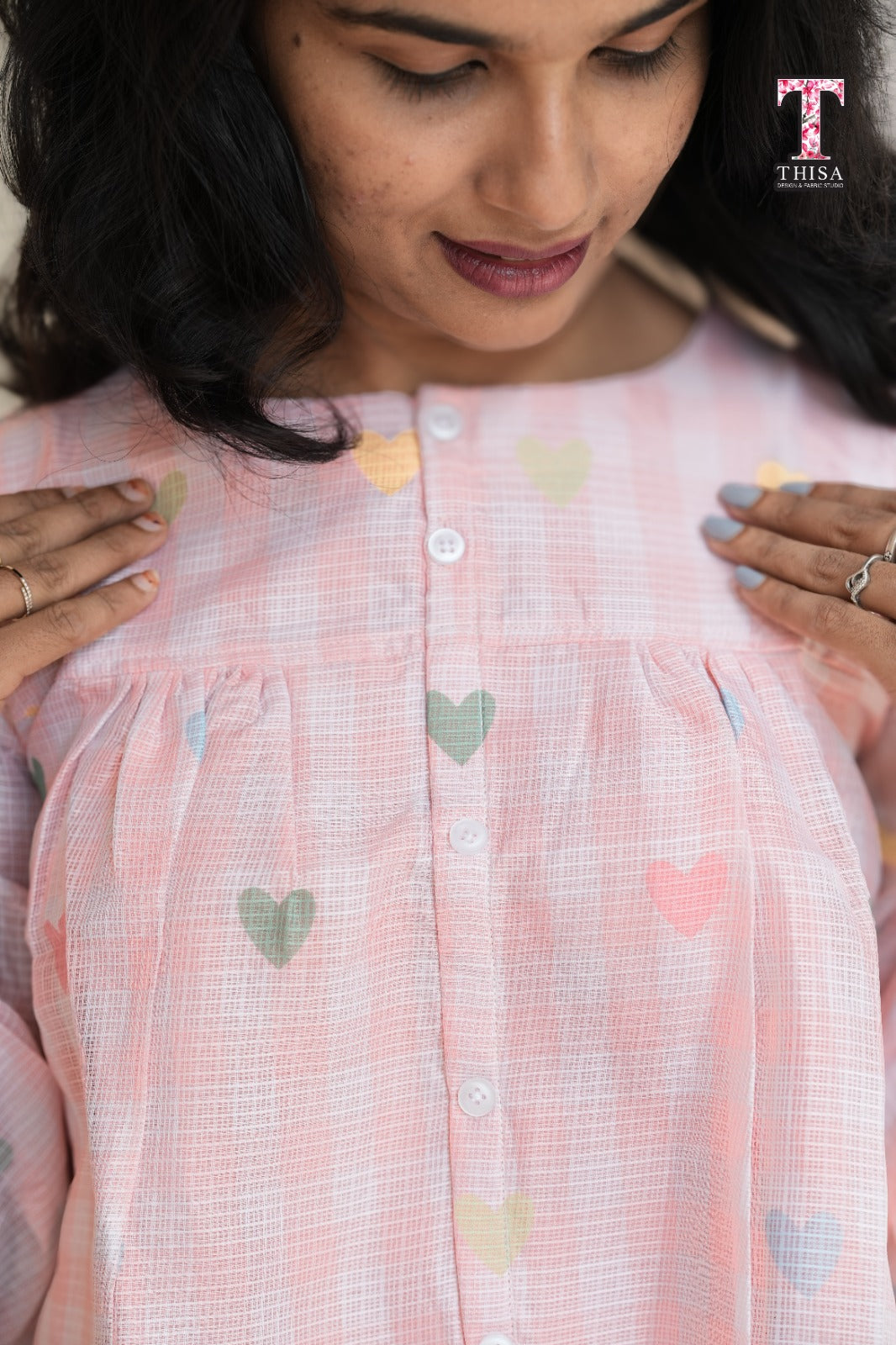 Blush Heart Breeze Top