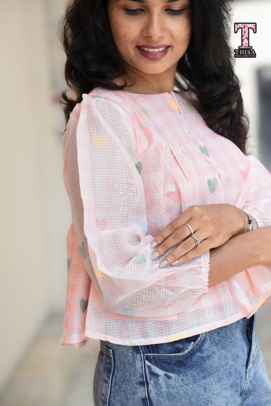 Blush Heart Breeze Top