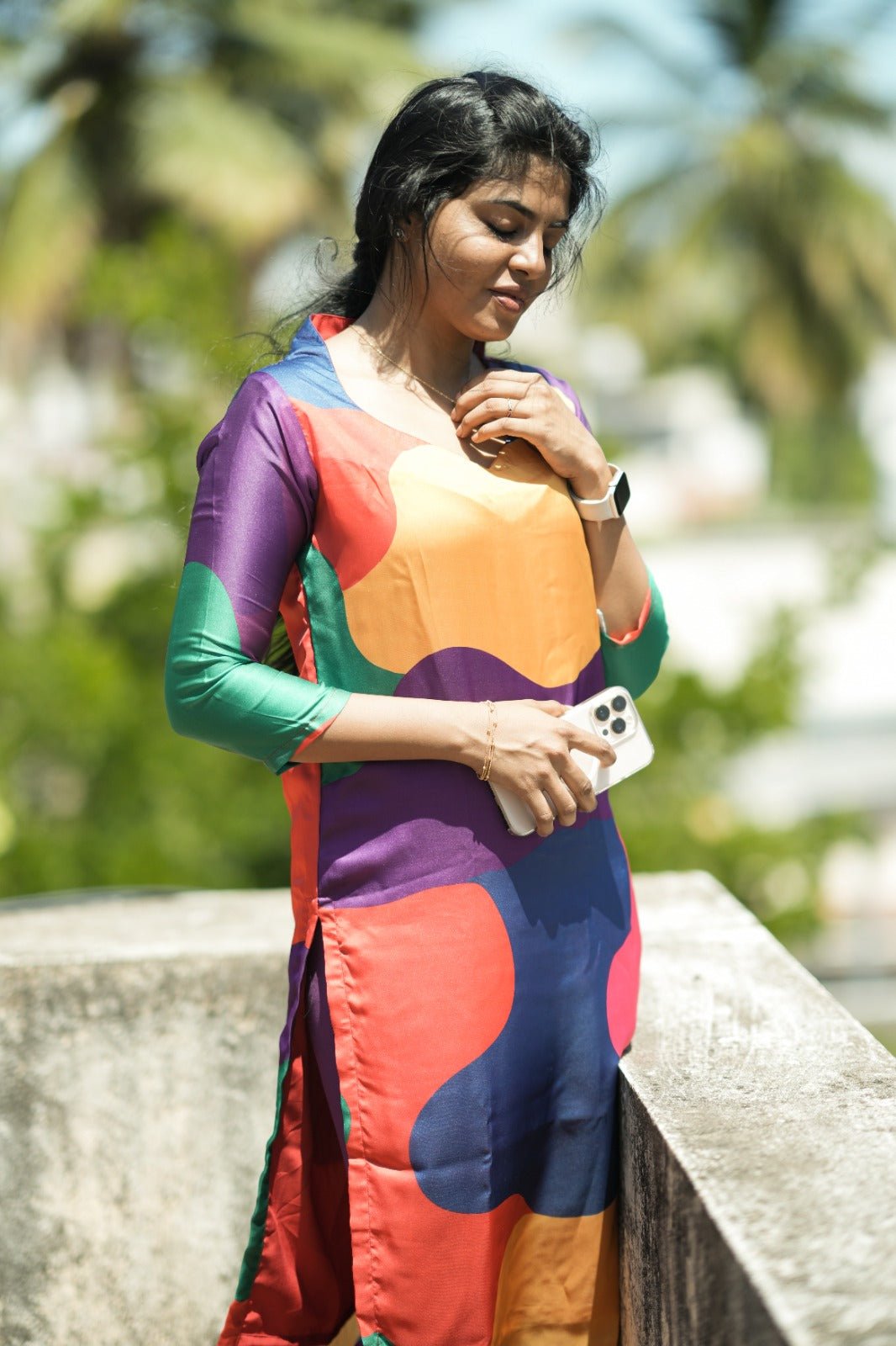 Anvika Mosaic Kurta - THISA