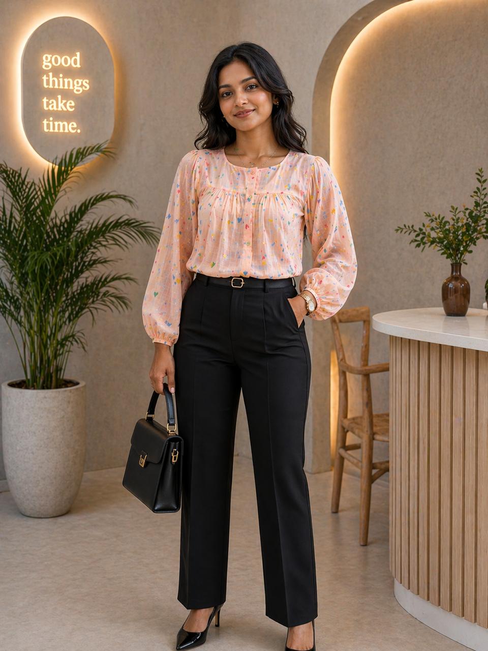 Blush Heart Breeze Top - THISA