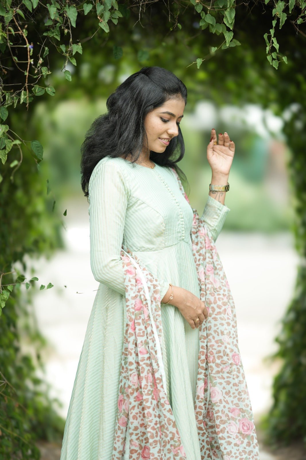 Maira Mint Anarkali - THISA