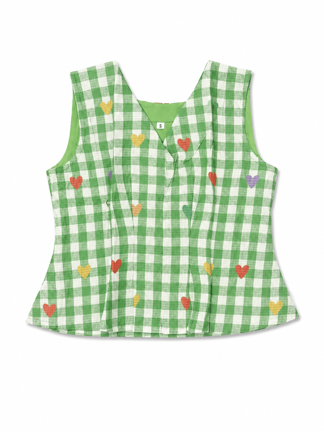 Mini Heart Peplum Top - THISA
