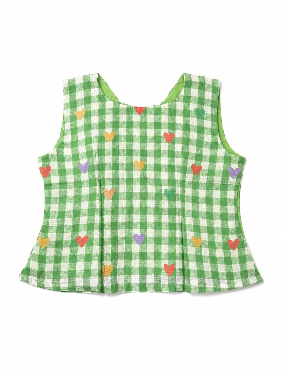 Mini Heart Peplum Top - THISA