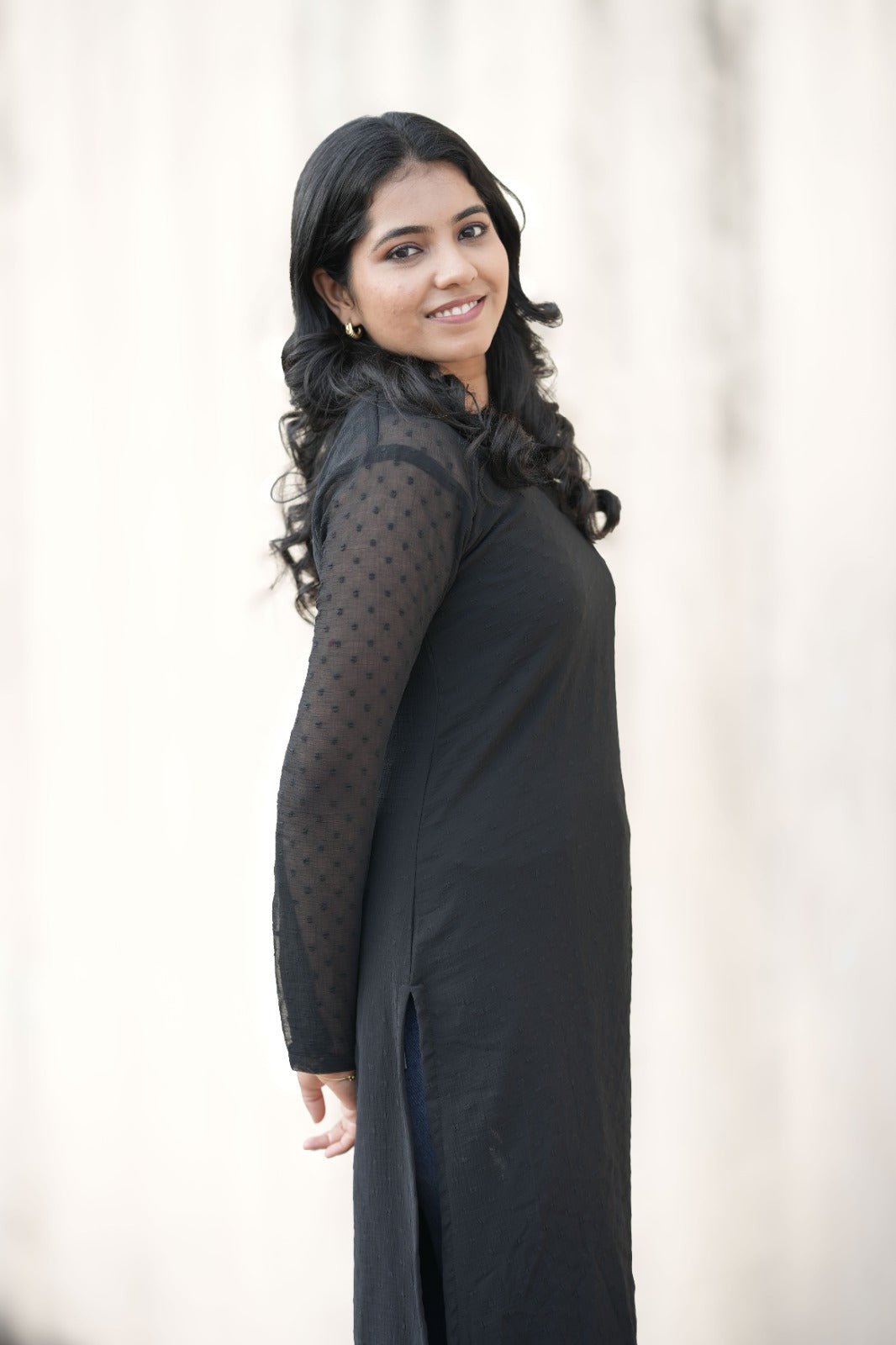 Nayana Dotted Kurta - THISA