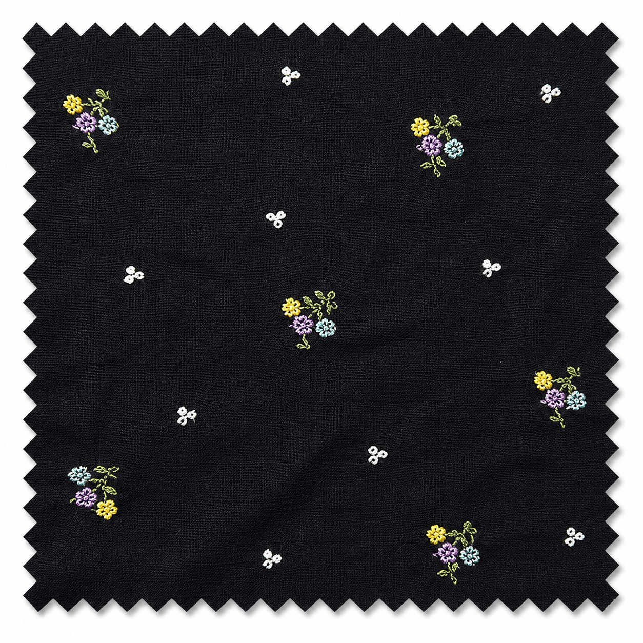 Noir Petal Peplum Top - THISA