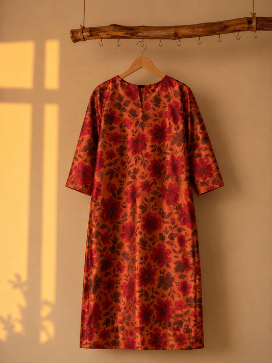 Rhea Autumn Bloom Kurta - THISA