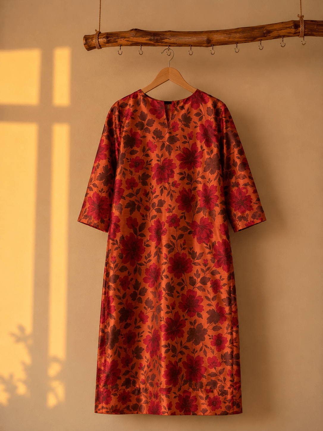 Rhea Autumn Bloom Kurta - THISA