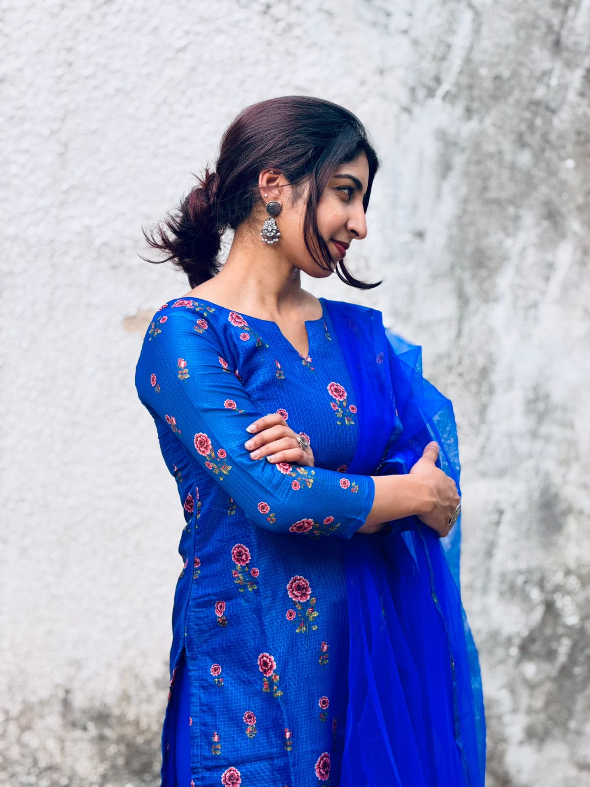 Samaira Royal Bloom Kurta and Duppatta - THISA
