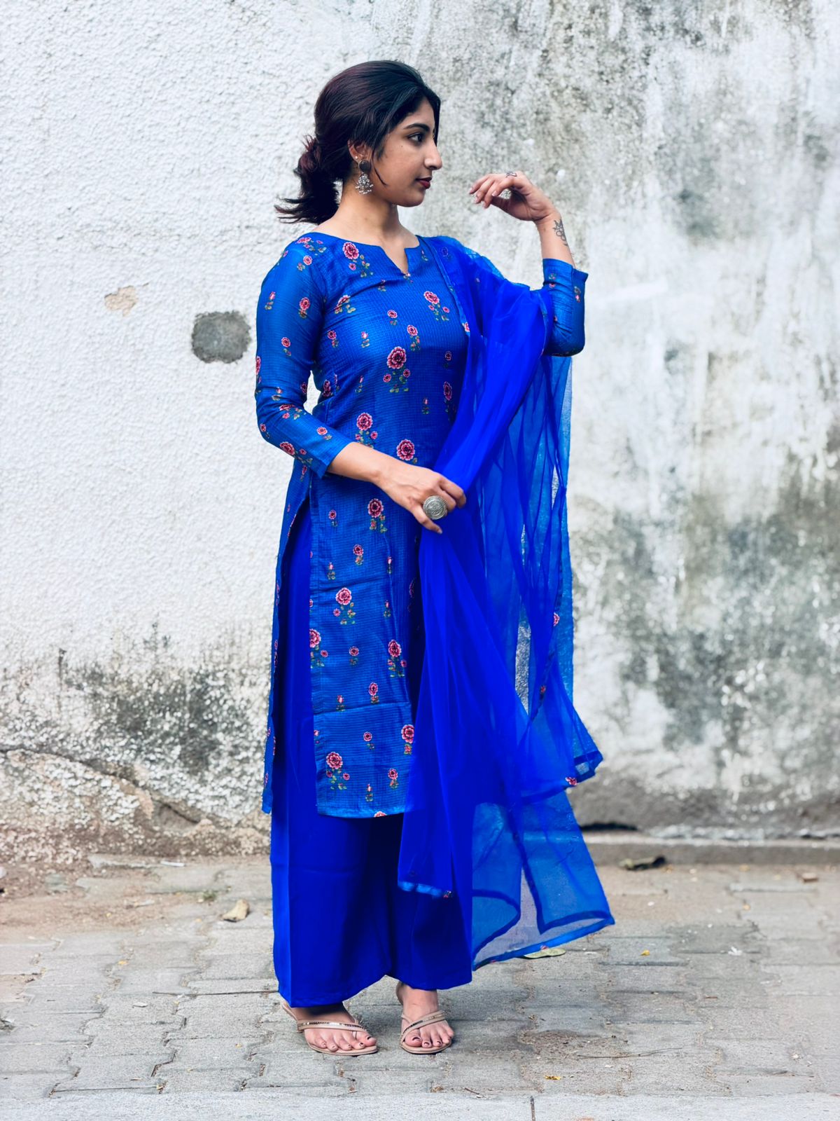 Samaira Royal Bloom Kurta and Duppatta - THISA