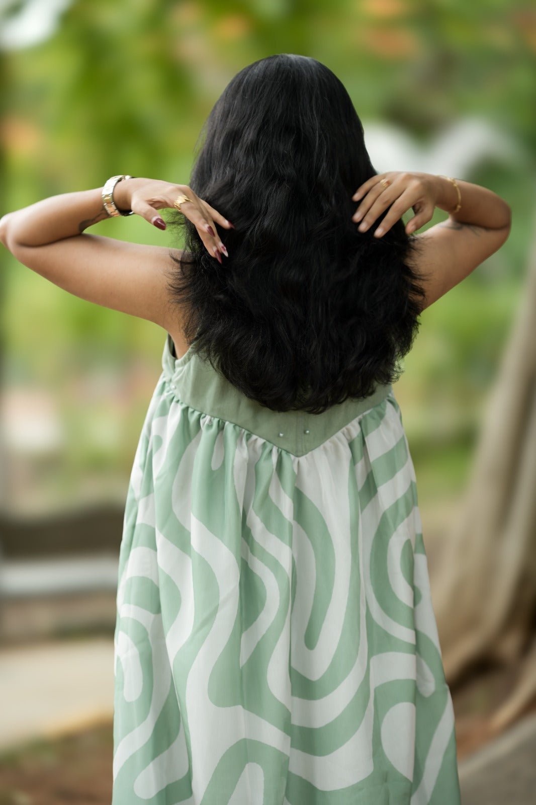 Selina Sage Whisper Dress - THISA