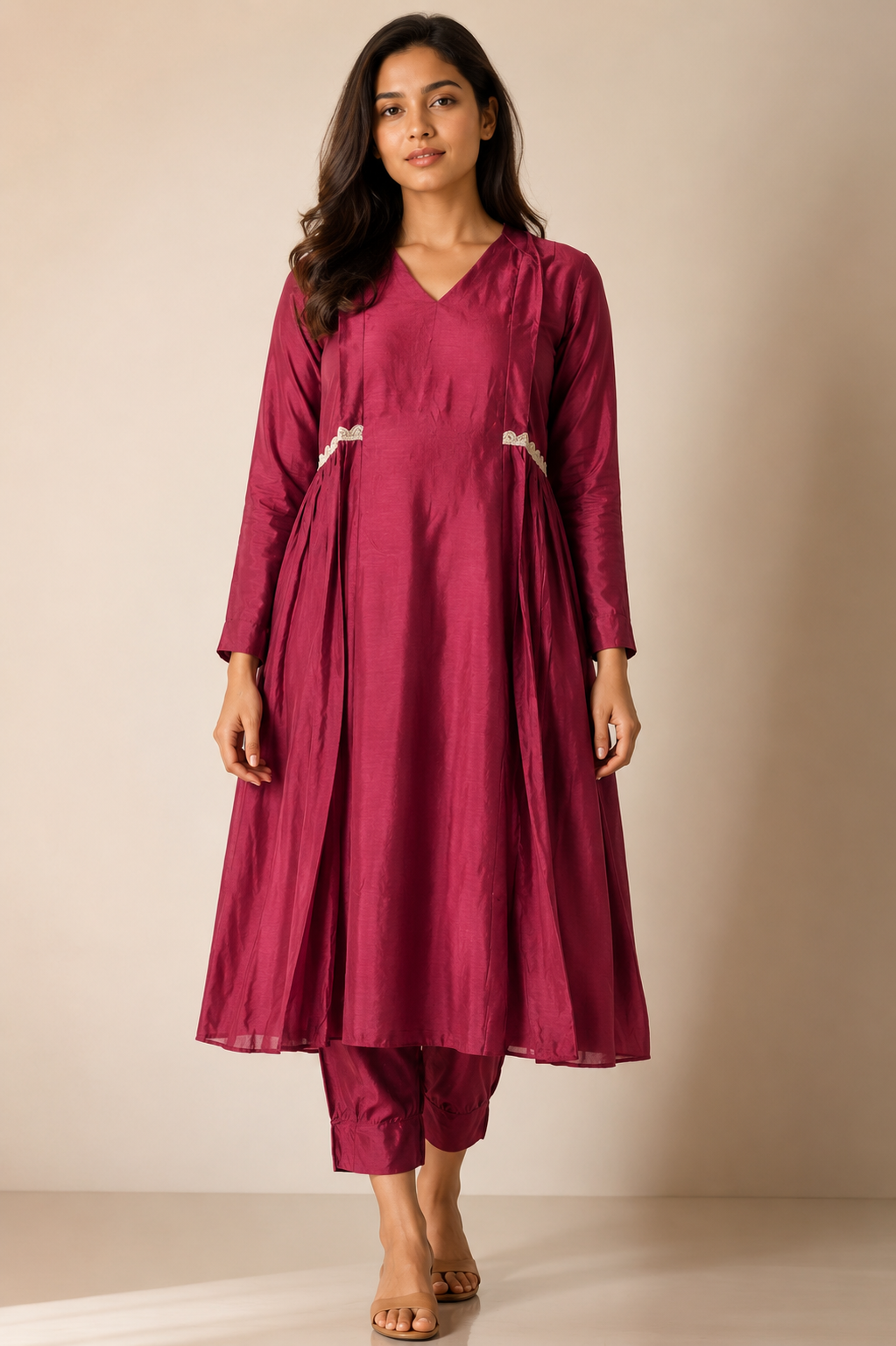 Myra Ruby Radiance Kurta Set