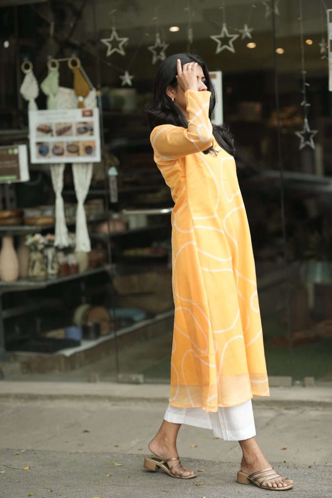 Ziya Sunburst A-Line Kurta - THISA