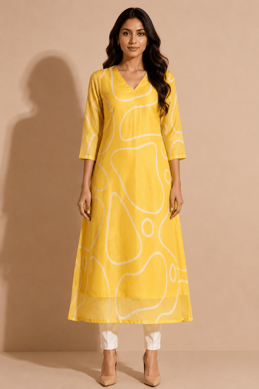 Ziya Sunburst A-Line Kurta - THISA