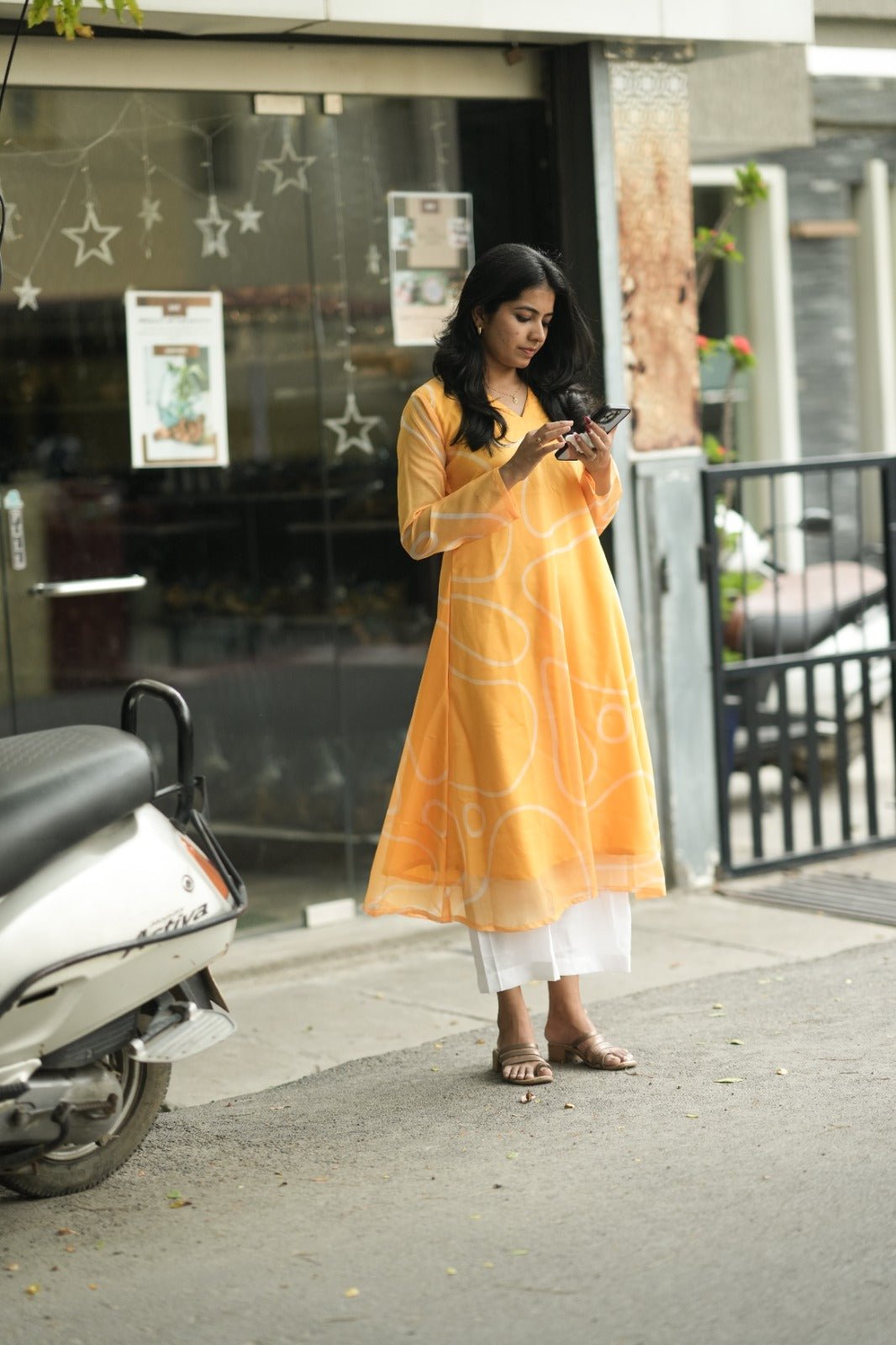 Ziya Sunburst A-Line Kurta - THISA